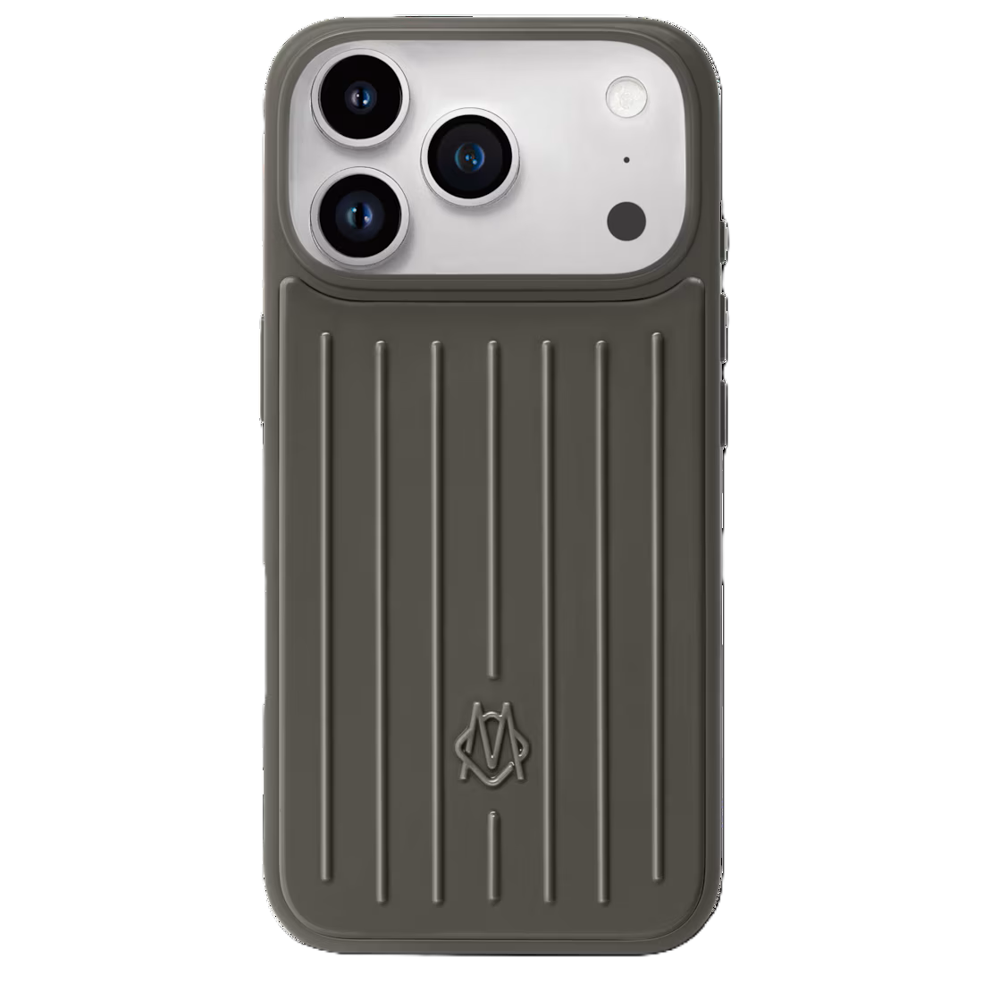 Luxury Designer Stripe Case ( Green )